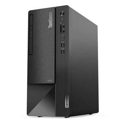 מחשב מותג נייח אינטל דור 13 קורא כרטיסים לנובו Lenovo 12JD000CIV ThinkCentre neo 50t Gen4 Intel Core i7-13700 16 Cores 30MB Cache 5.2GHz 260W PSU 16GB DDR4 512GB NVME VGA HDMI DP WiFi Bluetooth DVD±RW Card Reader Windows 11 Pro